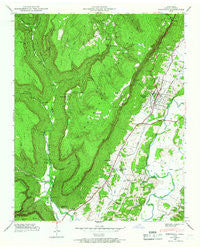 Whitwell Tennessee Historical topographic map, 1:24000 scale, 7.5 X 7.5 Minute, Year 1946