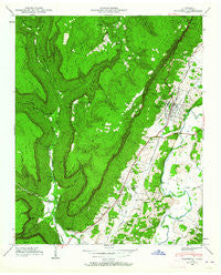 Whitwell Tennessee Historical topographic map, 1:24000 scale, 7.5 X 7.5 Minute, Year 1946