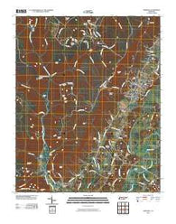Whitwell Tennessee Historical topographic map, 1:24000 scale, 7.5 X 7.5 Minute, Year 2010
