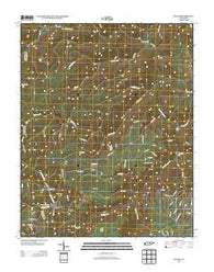 Wilder Tennessee Historical topographic map, 1:24000 scale, 7.5 X 7.5 Minute, Year 2013