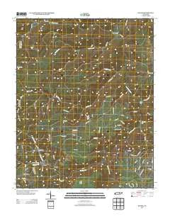 Wilder Tennessee Historical topographic map, 1:24000 scale, 7.5 X 7.5 Minute, Year 2013