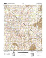 Winchester Tennessee Historical topographic map, 1:24000 scale, 7.5 X 7.5 Minute, Year 2013