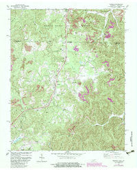 Winfield Tennessee Historical topographic map, 1:24000 scale, 7.5 X 7.5 Minute, Year 1980