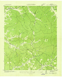 Wolf Pit Ridge Tennessee Historical topographic map, 1:24000 scale, 7.5 X 7.5 Minute, Year 1936