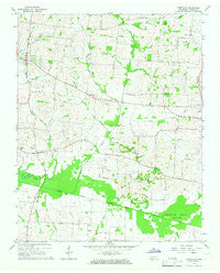 Yorkville Tennessee Historical topographic map, 1:24000 scale, 7.5 X 7.5 Minute, Year 1964