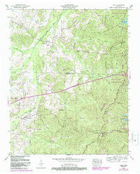 Yuma Tennessee Historical topographic map, 1:24000 scale, 7.5 X 7.5 Minute, Year 1950