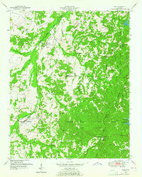 Yuma Tennessee Historical topographic map, 1:24000 scale, 7.5 X 7.5 Minute, Year 1950