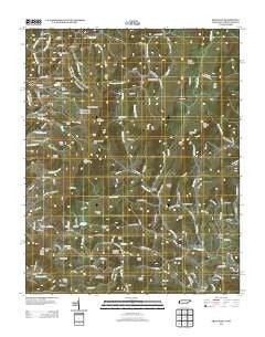 Zionville Tennessee Historical topographic map, 1:24000 scale, 7.5 X 7.5 Minute, Year 2013