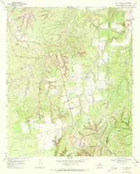 A B C Creek Texas Historical topographic map, 1:24000 scale, 7.5 X 7.5 Minute, Year 1969