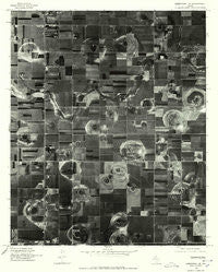 Abernathy NE Texas Historical topographic map, 1:24000 scale, 7.5 X 7.5 Minute, Year 1976