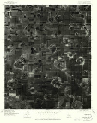 Abernathy NW Texas Historical topographic map, 1:24000 scale, 7.5 X 7.5 Minute, Year 1976