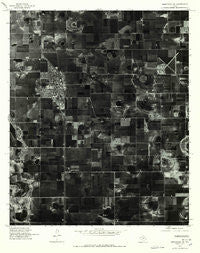 Abernathy SE Texas Historical topographic map, 1:24000 scale, 7.5 X 7.5 Minute, Year 1976