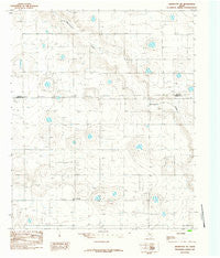 Abernathy SW Texas Historical topographic map, 1:24000 scale, 7.5 X 7.5 Minute, Year 1985