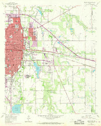 Abilene East Texas Historical topographic map, 1:24000 scale, 7.5 X 7.5 Minute, Year 1957