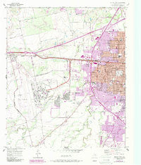 Abilene West Texas Historical topographic map, 1:24000 scale, 7.5 X 7.5 Minute, Year 1957