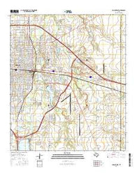 Abilene East Texas Current topographic map, 1:24000 scale, 7.5 X 7.5 Minute, Year 2016