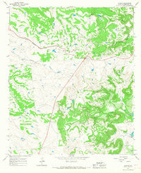 Acampo Texas Historical topographic map, 1:24000 scale, 7.5 X 7.5 Minute, Year 1965
