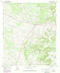 Acampo Texas Historical topographic map, 1:24000 scale, 7.5 X 7.5 Minute, Year 1965