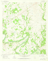 Acton Texas Historical topographic map, 1:24000 scale, 7.5 X 7.5 Minute, Year 1961