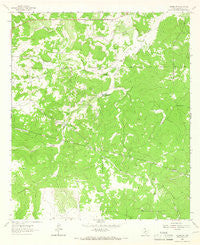 Adams SW Texas Historical topographic map, 1:24000 scale, 7.5 X 7.5 Minute, Year 1963