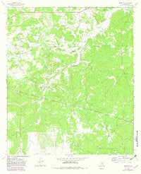 Adams SW Texas Historical topographic map, 1:24000 scale, 7.5 X 7.5 Minute, Year 1963
