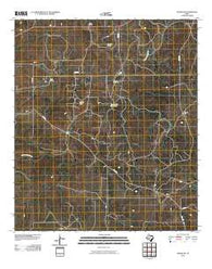 Adams SW Texas Historical topographic map, 1:24000 scale, 7.5 X 7.5 Minute, Year 2010