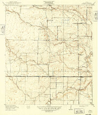 Addicks Texas Historical topographic map, 1:31680 scale, 7.5 X 7.5 Minute, Year 1918