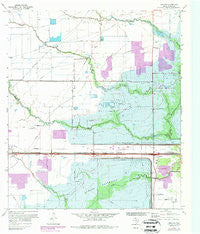 Addicks Texas Historical topographic map, 1:24000 scale, 7.5 X 7.5 Minute, Year 1970