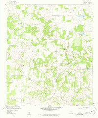 Adell Texas Historical topographic map, 1:24000 scale, 7.5 X 7.5 Minute, Year 1959