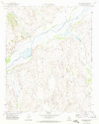 Adobe Creek SW Texas Historical topographic map, 1:24000 scale, 7.5 X 7.5 Minute, Year 1971