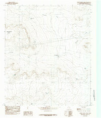 Adobe House Tank Texas Historical topographic map, 1:24000 scale, 7.5 X 7.5 Minute, Year 1984