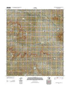 Adobe House Tank Texas Historical topographic map, 1:24000 scale, 7.5 X 7.5 Minute, Year 2012