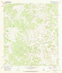 Aermotor Draw Texas Historical topographic map, 1:24000 scale, 7.5 X 7.5 Minute, Year 1970