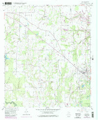 Alba Texas Historical topographic map, 1:24000 scale, 7.5 X 7.5 Minute, Year 1958