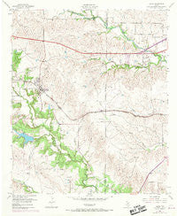 Aledo Texas Historical topographic map, 1:24000 scale, 7.5 X 7.5 Minute, Year 1955