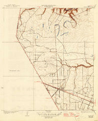 Algoa Texas Historical topographic map, 1:31680 scale, 7.5 X 7.5 Minute, Year 1932