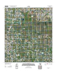 Algoa Texas Historical topographic map, 1:24000 scale, 7.5 X 7.5 Minute, Year 2013