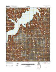 Alibates Ranch Texas Historical topographic map, 1:24000 scale, 7.5 X 7.5 Minute, Year 2012