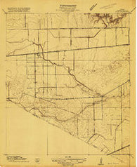 Alief Texas Historical topographic map, 1:24000 scale, 7.5 X 7.5 Minute, Year 1915