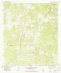 Allen Creek Texas Historical topographic map, 1:24000 scale, 7.5 X 7.5 Minute, Year 1974