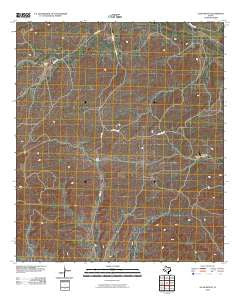 Allen Ranch Texas Historical topographic map, 1:24000 scale, 7.5 X 7.5 Minute, Year 2010