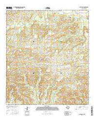 Allen Ranch Texas Current topographic map, 1:24000 scale, 7.5 X 7.5 Minute, Year 2016