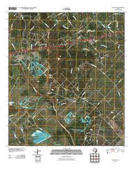 Alleyton Texas Historical topographic map, 1:24000 scale, 7.5 X 7.5 Minute, Year 2010