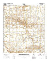 Alligator Draw Texas Current topographic map, 1:24000 scale, 7.5 X 7.5 Minute, Year 2016