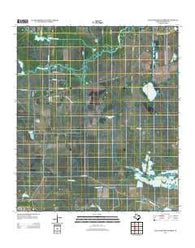 Alligator Hole Marsh Texas Historical topographic map, 1:24000 scale, 7.5 X 7.5 Minute, Year 2013