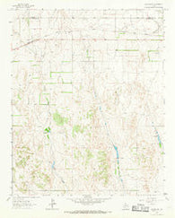 Allison SW Texas Historical topographic map, 1:24000 scale, 7.5 X 7.5 Minute, Year 1963