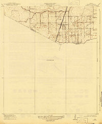Almeda Texas Historical topographic map, 1:31680 scale, 7.5 X 7.5 Minute, Year 1920