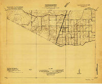 Almeda Texas Historical topographic map, 1:24000 scale, 7.5 X 7.5 Minute, Year 1915