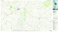Alpine Texas Historical topographic map, 1:100000 scale, 30 X 60 Minute, Year 1985