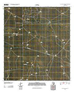 Alta Vista Ranch Texas Historical topographic map, 1:24000 scale, 7.5 X 7.5 Minute, Year 2010